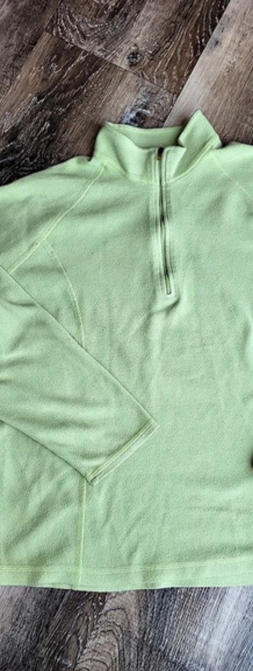 L.L.Bean Women's Fleece Vest Green Size Medium